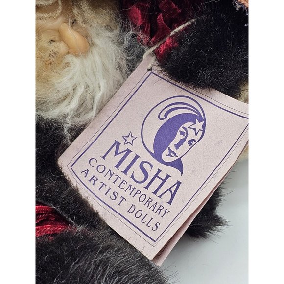 Collectible Santa Elf Handmade By Misha Contemporary Dolls NH COA OOAK - Picture 2 of 16